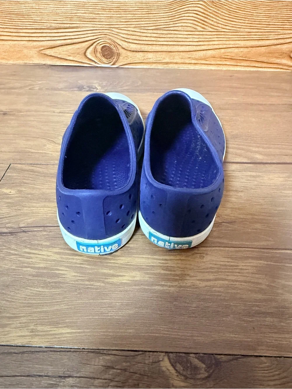 Native Youth Jefferson Slip On Shoes Size 11 Navy Blue Toddler Boy Girl Unisex